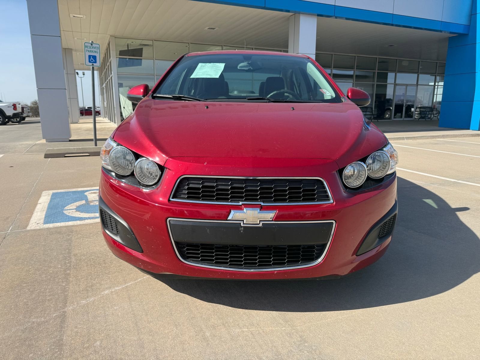 Used 2014 Chevrolet Sonic LS with VIN 1G1JA5SH8E4233747 for sale in Blanchard, OK