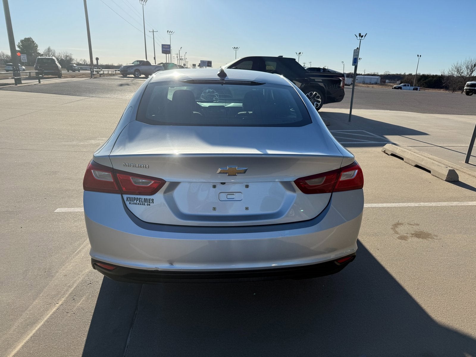 Used 2021 Chevrolet Malibu 1LS with VIN 1G1ZB5ST8MF085963 for sale in Blanchard, OK