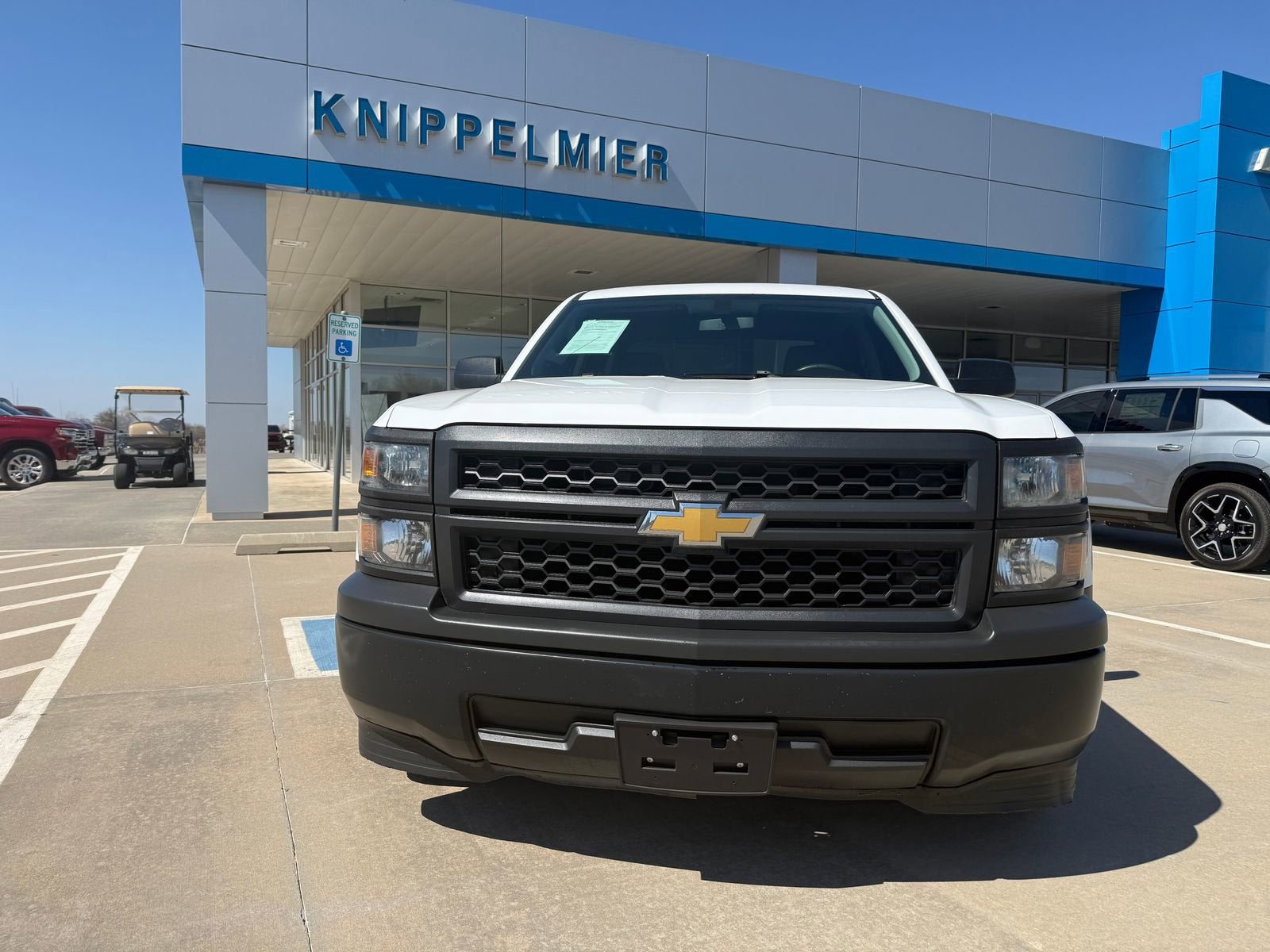 Used 2015 Chevrolet Silverado 1500 Work Truck 1WT with VIN 3GCPCPEH1FG186519 for sale in Blanchard, OK